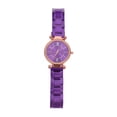 thumbnail image 5 of Raindrops Elegant Women's Wristwatch with Glass and Steel Band for Stylish Everyday Wear, 5 of 7