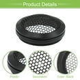thumbnail image 4 of Unique Bargains 1 Pcs 2" Car Speaker Grills Cover Mesh Audio Subwoofer Protector Black, 4 of 8