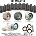 thumbnail image 2 of Dayco 95304K1S Timing Belt Kit Fits select: 1999-2010 SUBARU FORESTER, 1999-2011 SUBARU IMPREZA, 2 of 2