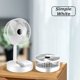 thumbnail image 1 of Ventilador de escritorio portátil, 3 velocidades, silencioso, plegable, recargable, funciona con pilas, ventilador plegable de escritorio USB para oficina, Trave, escritorio en casa, dormito, 1 of 5