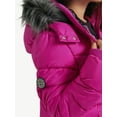 thumbnail image 5 of Justice Girls Puffer Jacket with Faux Fur Lined Hood, Sizes 5-18, 5 of 6