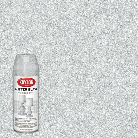 Krylon Glitter Blast, Diamond Dust, 5.75 oz.