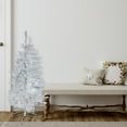thumbnail image 2 of 3 White Spruce Xmas Tree Pvc 120 Normal Tips W/Plastic Stand, 2 of 3