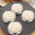 thumbnail image 4 of 6Pcs Stainless Steel English Muffin Rings Non-Stick Coating Cake Mold for Baking Double Rolled Edge Design Food Grade 8cm 10cm Cooking Rings, 4 of 7