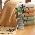 thumbnail image 7 of Walbest High Absorbent Bamboo Fabric Cotton Face Washcloth Quick-Dry Bath Towel Sheet, 7 of 7