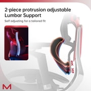 Ergonomic Office Chair,Computer Desk Gaming Chair with 6D Armrest Height Adjustable,136° Tilt for Office and Gaming