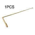 thumbnail image 1 of BTOER 1pc Copper Dowsing Rods Divining Detector Outdoor Water Witching Detector For Water Treasure Finding Tools, 1 of 9