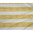 thumbnail image 4 of oneOone Polyester Lycra Yellow Fabric Ethnic Bandhani Sewing Material Print Fabric By The Yard 56 Inch Wide, 4 of 4