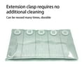 thumbnail image 2 of Becaristey Waist Extender Adjustable Waistband Flexible Expander Lightweight Buttons Coffee Color/83x25mm, 2 of 6