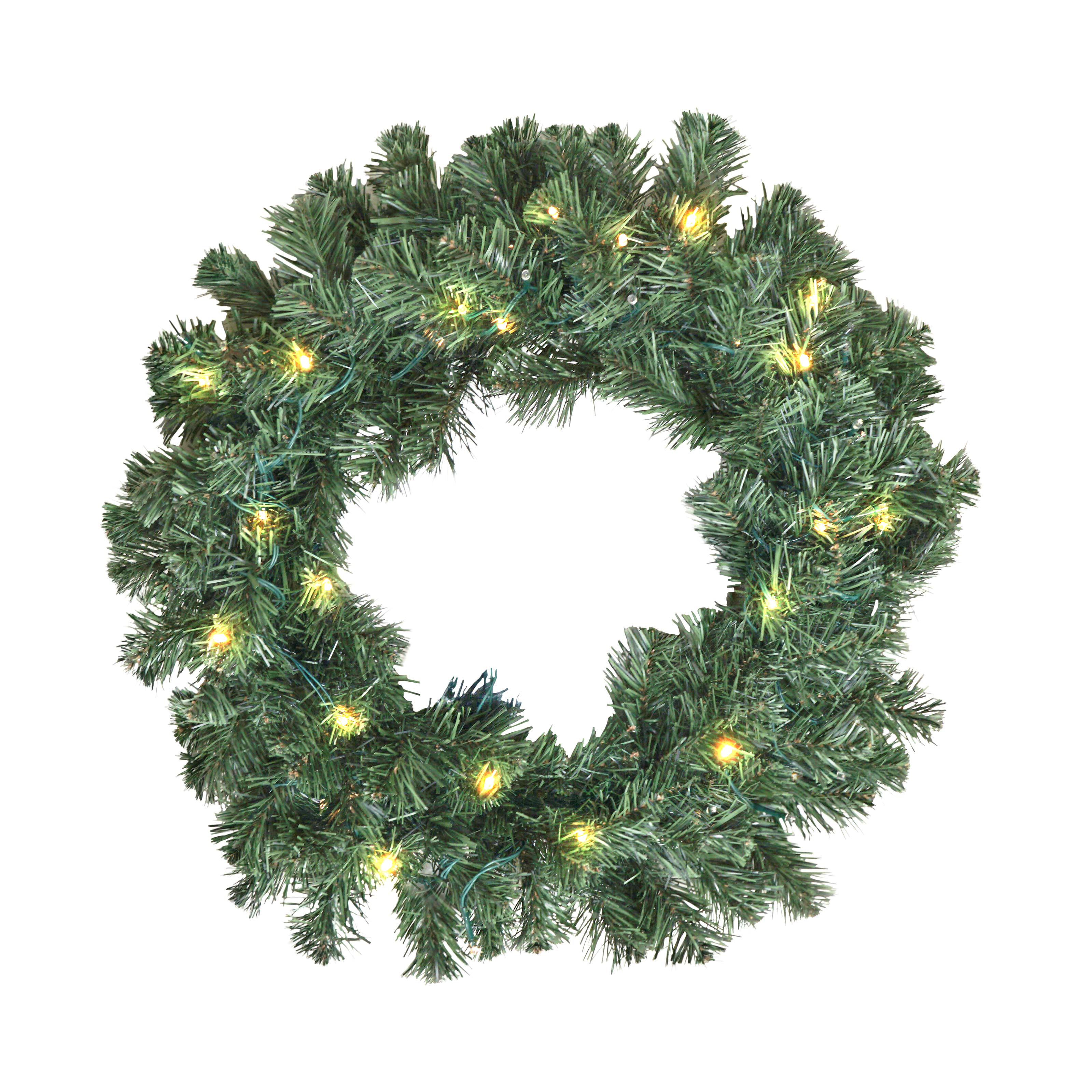 NEW 24" Green Christmas Wreath 