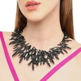 thumbnail image 6 of SOHI Women Abstract Statement Necklace, 6 of 7