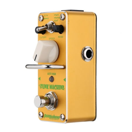 AROMA AFK-3 Funk Machine Auto Wah Electric Guitar Effect Pedal Mini Single Effect with True (Best Wah Pedal For Funk)