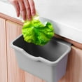 thumbnail image 4 of OULII Grey Plastic Kitchen Compost Bin SpaceSaving Design for Home with Moderate Capacity 3.2 Gallon, 4 of 8