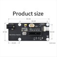 thumbnail image 1 of Para Placa de Expansión para 5, Conector FFC PCIe A Ranura PCIe X1 Estándar, para Elevador PCI Express X1 X4 X8 X16 (EE. UU.), 1 of 5
