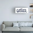 thumbnail image 3 of Gia Graham 'Farmhouse Gather Navy' Canvas Art, 3 of 4