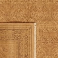 thumbnail image 4 of Safavieh  Couture Hand-knotted Polonaise Nursal Traditional Oriental Wool Rug with Fringe Bronze/Lime 6' x 9' 6' x 9', 4 of 5