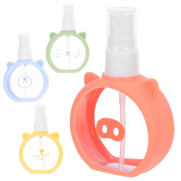 NUOLUX 4Ud Spray Para Viaje Surtidas Plásticas Ideales Para Llevar En Mochila O Bolsa De Maquillaje