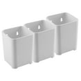 thumbnail image 3 of WRISTBIQUE Pen Pencil Holder Wall Mount Simple Design Minimalist 3Pcs 4.24X3.34X3.34in, 3 of 8