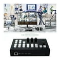 thumbnail image 3 of 4K 4 Channel Video Multi Camera Switcher for Live Broadcast Streaming Production Video Mixer Switcher Station Type C Record ,enhances work efficiency, 3 of 6