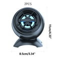 thumbnail image 3 of YiJuHui 2pcs USB Powered Computer Speakers with Colorful RGB Lighting, Stereo Surround Sound Multimedia Audio for Desktop Laptop PC Gaming Entertainment, 3 of 9