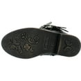 thumbnail image 4 of Lucky Top Fay-42K Children Girl's Classical Block Heel Buckle Knee High Riding Boots, 4 of 4
