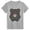 Grey, variant on Toddler Girls Casual T Shirt Cute Bear Print Short Sleeve Round Neck T-Shirt, Sizes 1-13