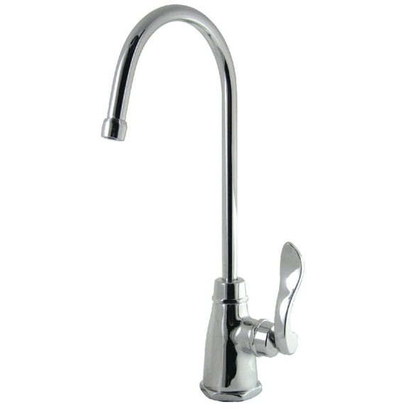 Kingston Brass KS2191NFL NuWave French Cold Water Filtration Faucet, Polished Chrome