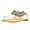 Yellow, variant on FSJ Women Graceful Flat Sandals Open Toe Thin Strap Gold Chain Ankle Strap Sandals Casual Summer Comfort Daily Work Party Shoes Size 10.5 Pink