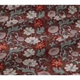 thumbnail image 4 of oneOone Cotton Jersey Dark Red Fabric Leaves & Floral Sewing Craft Projects Fabric Prints By Yard 58 Inch Wide, 4 of 4