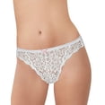 thumbnail image 2 of Maidenform All Over Lace Bikini White/Sheer Pale Pink Bow 9 Women's, 2 of 2