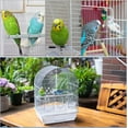 thumbnail image 5 of Small Bird Travel Cage - Lightweight Starter Kit with Accessories for Parakeets, Lovebirds, Parrotlets, 5 of 6