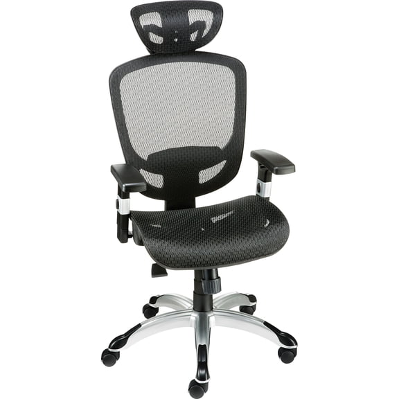 Staples Union & Scale FlexFit Hyken Mesh Task Chair Black 2/Pack UN59460V-CCVS
