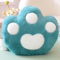 thumbnail image 1 of 25x30CM linda almohada de felpa con pata de gato, almohada de felpa con pata de oso de peluche suave, cojín de sofá de muñeca, juguetes para niños y niñas, regalos de invierno zhangyuxiang LED, 1 of 2