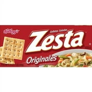 Kellogg's Zesta Saltine Crackers - Original - 16 oz - 1 Box | Bundle of 2 Boxes
