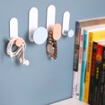 thumbnail image 2 of Bathroom hook, Adhesive hooks fixed to the wall-4pcs, 2 of 4