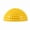 Yellow, variant on BIMZUC Half Round PVC Massage Ball Yoga Fitness Exercise Gym Massager, Green (6.3 inches / 16 cm)