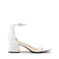 thumbnail image 2 of Sandalia DREAM PAIRS con Tacón Bajo y Grueso Blanca Talla 9.5, 2 of 8