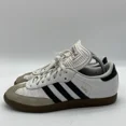 thumbnail image 4 of Mens Size 8 Ad-id-as Samba Classic White/Black Skate Sneakers Shoes 772109, 4 of 6