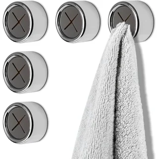 Boao Self Adhesive Grabber Stainless Steel Kitchen Dish Towel Hook Wall  Mount Non Drilling Towel Hangers Rack Hand Tea Towel Holders for Bathroom