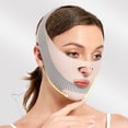 thumbnail image 4 of Face Mask V Face Bandage Double Chin Masseter Bandage Night Mask Girls Available Care, 4 of 7