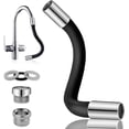thumbnail image 1 of Tubo de extensión de espuma, extensión de grifo giratoria de 360°, tubo de grifo de cocina antisalpicaduras de extensión flexible universal ajustable adecuado para cocina y baño Lumten, 1 of 5