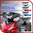 thumbnail image 1 of Adecuado para la lámpara LED modificada para motocicleta Yamaha LC135V1, tira guía de luz de lejos y de cerca, faro delantero, 1 of 4