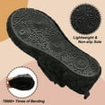 thumbnail image 2 of Barerun Diabetic Edema Swollen Slippers for Women & Men with Rubber Sole, 2 of 7