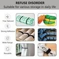 thumbnail image 2 of 54 Yards x 1/2 Inch Reusable Cable Ties - BSELEYY Adjustable Cord Straps Cable Management Tape Cord Organization Straps Hook Loop Tape Cord Wrap for Home,Office, Wire Bundling (27Yd x 2 Rolls) Black, 2 of 6