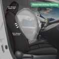 thumbnail image 5 of AOMSAZTO Seat Covers Full Set Custom Fit for Toyota Corolla 2020-2024 2025 Breathable Faux Leather Black Car Seat Covers Protector Cushion Accessories, 5 of 7
