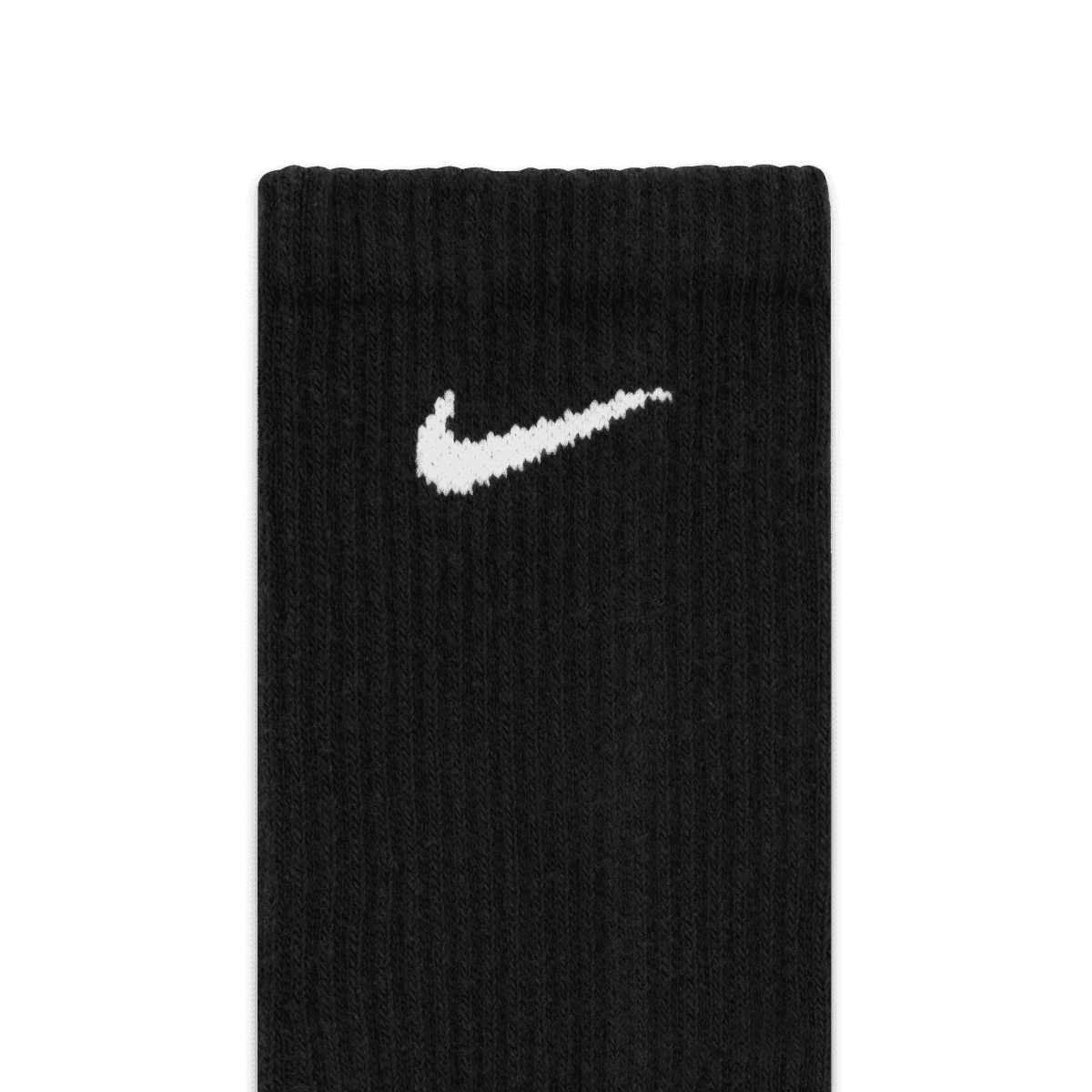 Men's Nike 6-pack Everyday Plus Cushion Crew Training Socks Color: Black Size: 6-8