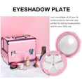 thumbnail image 2 of 2 Sets Eyeshadow Box Case Lipstick Box Refillable Makeup Dispenser with Brush, 2 of 9