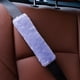thumbnail image 3 of Cubierta Del Cinturón De Seguridad Del Automóvil 2 uds funda para cinturón de seguridad de coche Protector de almohadilla de hombro de cinturón de seguridad esponjoso (gris), 3 of 3