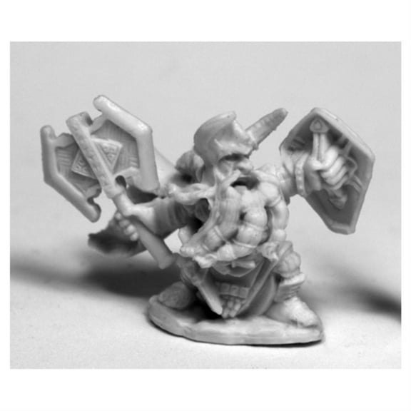 Reaper Miniatures King Axehelm Of Kragmarr #77478 Bones Unpainted Plastic Figure