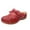 Red, variant on Closed Toe Sandals For Women Summer Hollow Out Toe Flat Sandals Casual Flats Wedge Dressy Shoes Beach Outdoor Walking Slippers
